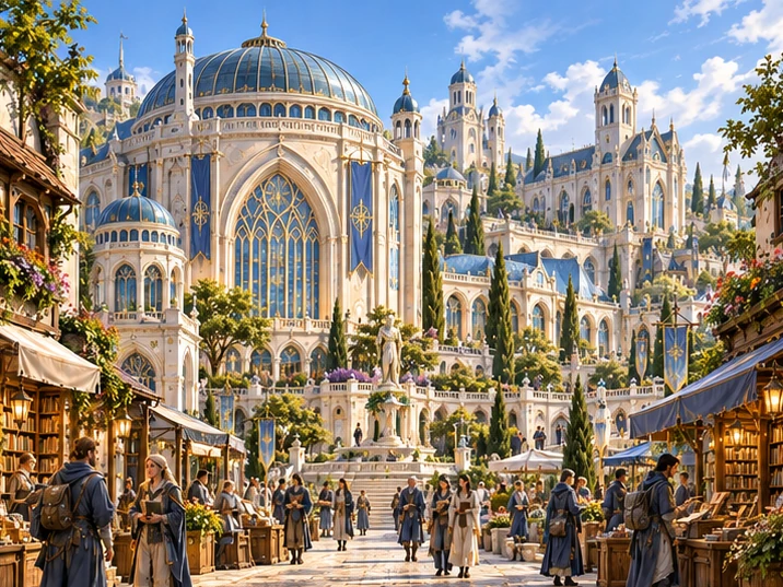 Arcanus — City illustration