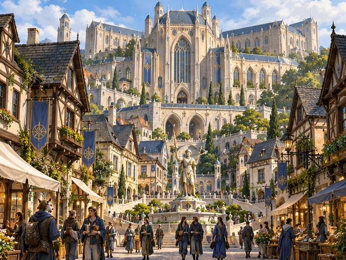 Haven — City illustration