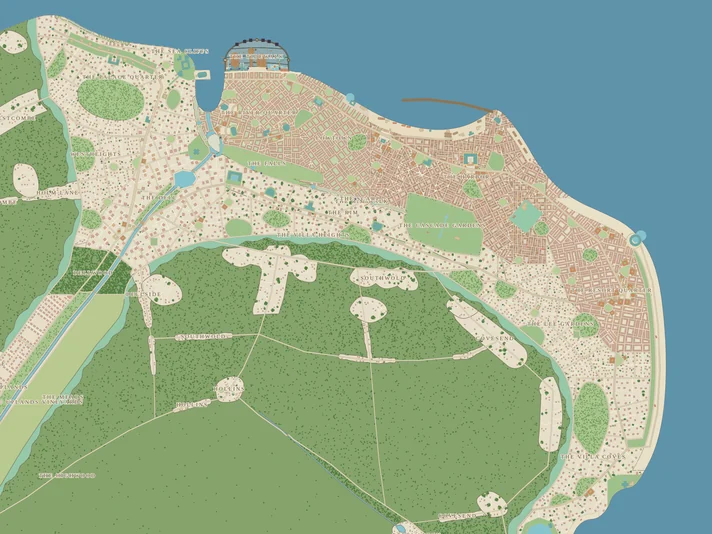 Marindel — City plan