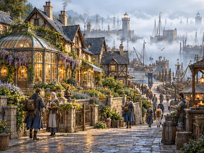 Miston — City illustration