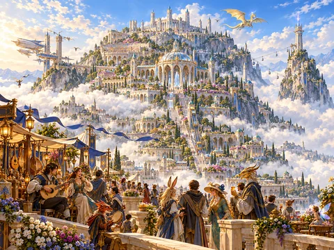 Stormcrest — City illustration