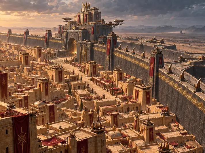 Titania — City illustration